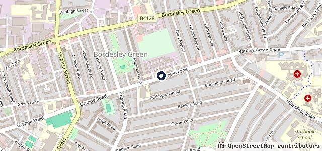 Map showing the location of TYREPOINT MOT CENTRE LIMITED