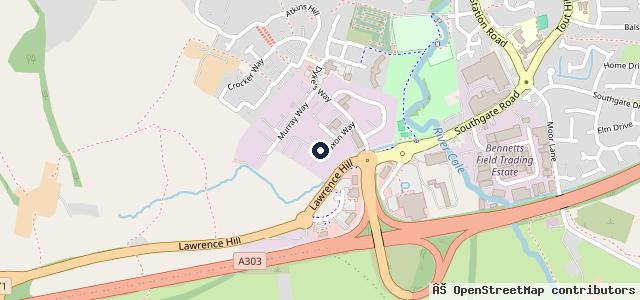 Map showing the location of Vale Motors