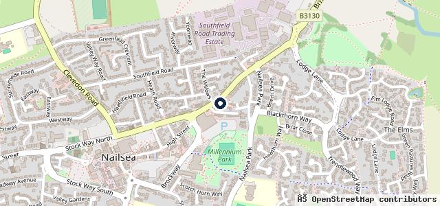 Map showing the location of Webbs Auto's Ltd