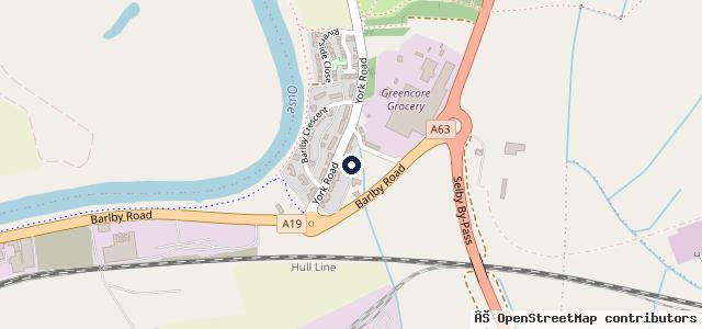 Map showing the location of West View Garage Ltd
