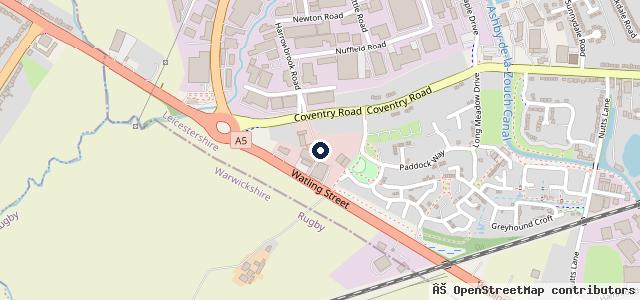 Map showing the location of Xpress Service - Hinckley