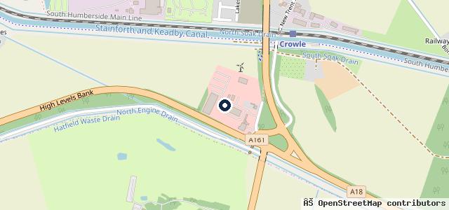 Map showing the location of Yorkshire Car Restoration