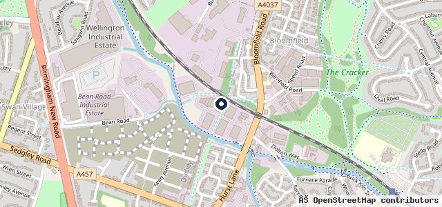Map showing the location of AH Automotive