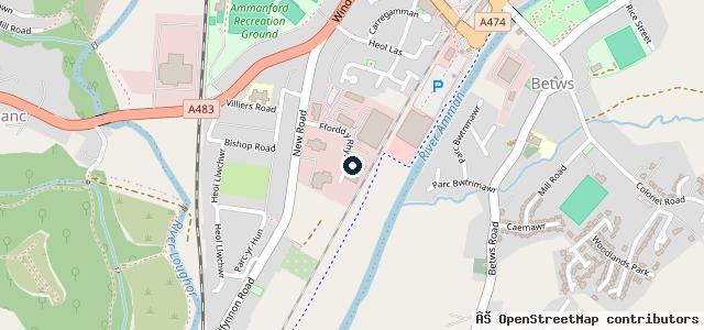 Map showing the location of Fast Fix Mot And Repair Centre