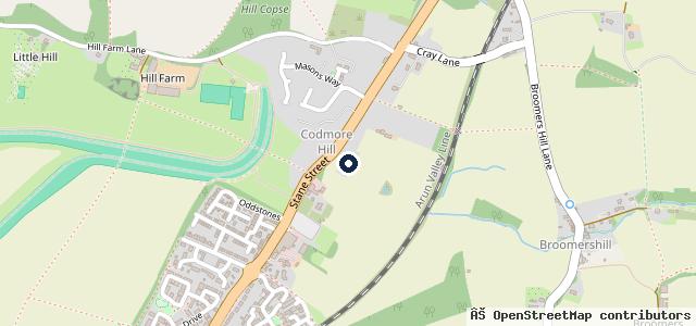 Map showing the location of Arun Ltd | Pulborough