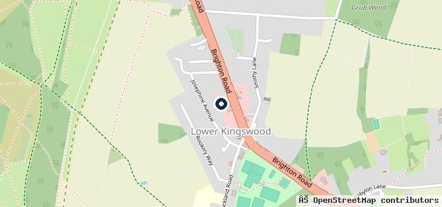 Map showing the location of Mount Garage, Mount Works, r/o