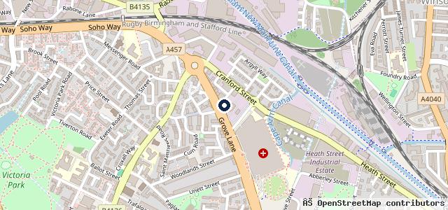 Map showing the location of G M S Auto Repairs Centre Uk Ltd