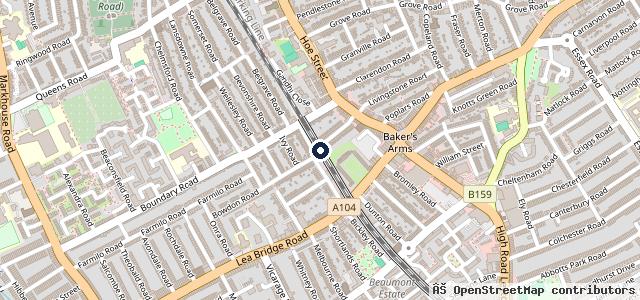 Map showing the location of Best repairs,Tyres & DPF Cleaning .