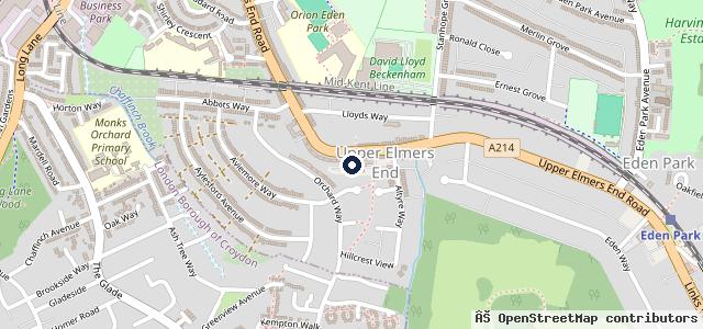 Map showing the location of Eden Park Motorist Centre Ltd