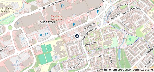 Map showing the location of Girdwoods garage