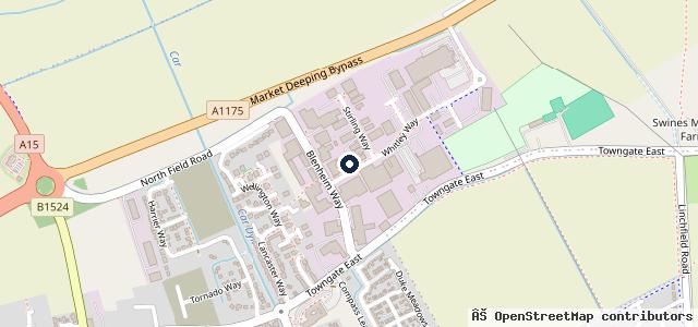 Map showing the location of G S Motor Engineers