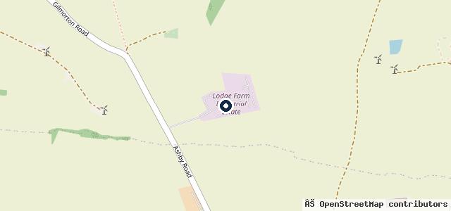 Map showing the location of Gilmorton Garage &amp; MOT Centre Ltd | Lutterworth