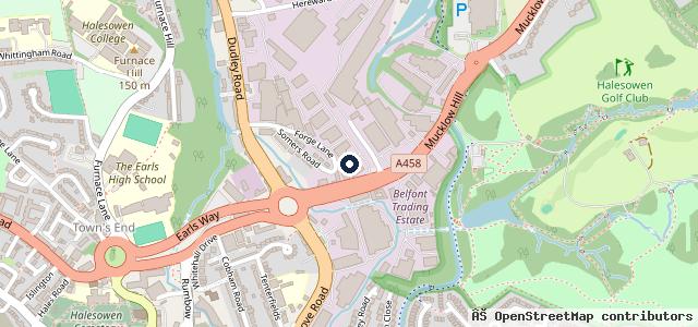 Map showing the location of Grays Cars Mot Ltd