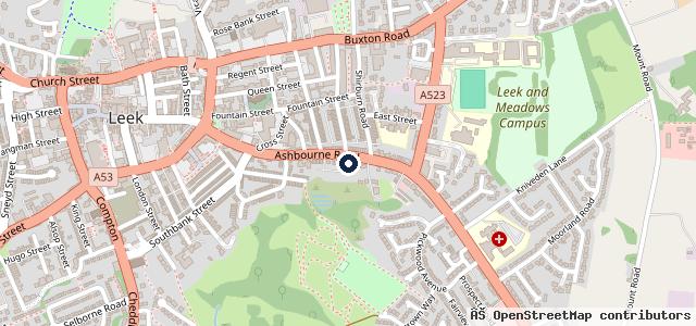 Map showing the location of H.Finnikin