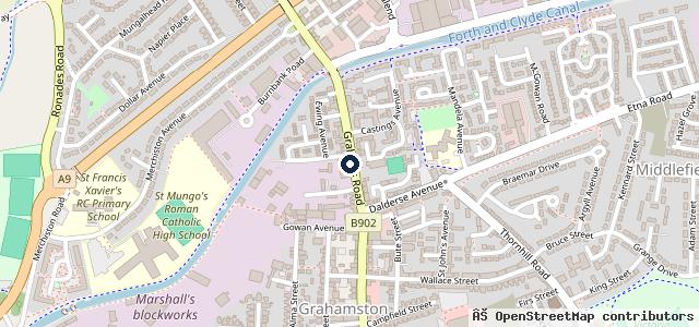 Map showing the location of Jim Allan Motorycles Ltd