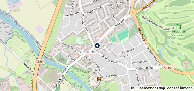 Map showing the location of Wilsons
