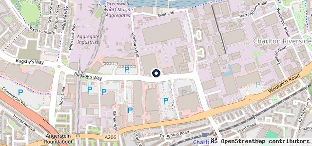 Map showing the location of Halfords Garage Services Charlton