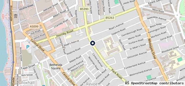 Map showing the location of Handy Auto Services