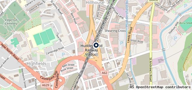 Map showing the location of Haworths Motor Engineers
