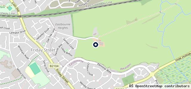 Map showing the location of HL MOT and Van Centre Ltd