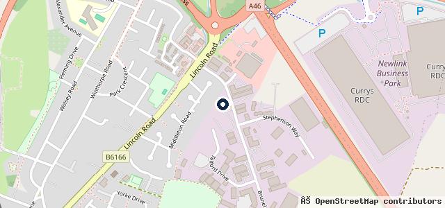 Map showing the location of Eden Tyres & Servicing