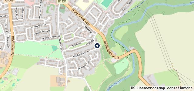 Map showing the location of J R Automotive