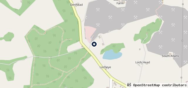 Map showing the location of Lochside Motors Ltd
