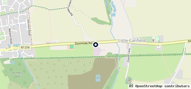 Map showing the location of K & R Muirs Vehicle Services