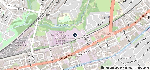 Map showing the location of K & K Car Sales Ltd