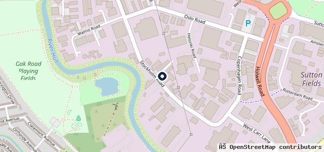 Map showing the location of Kingston Auto Repairs ( Hull )