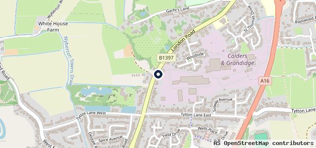 Map showing the location of Quick Car Fix