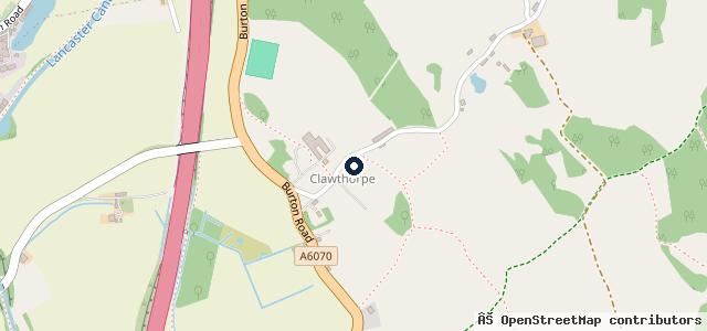 Map showing the location of Lakeland Vehicle Solutions