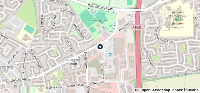 Map showing the location of TOYOTA