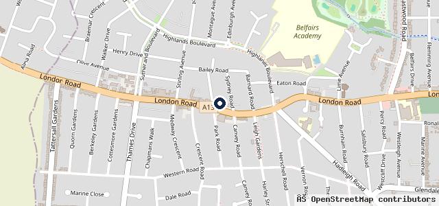 Map showing the location of Leigh Service Station Ltd