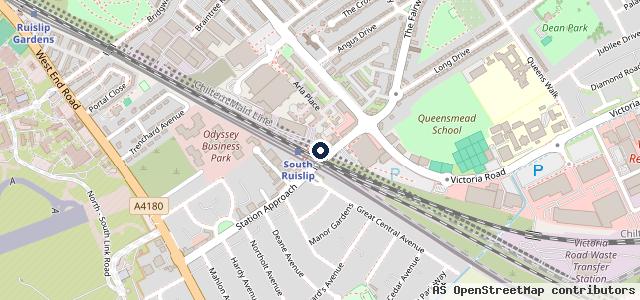 Map showing the location of Lowe Autos