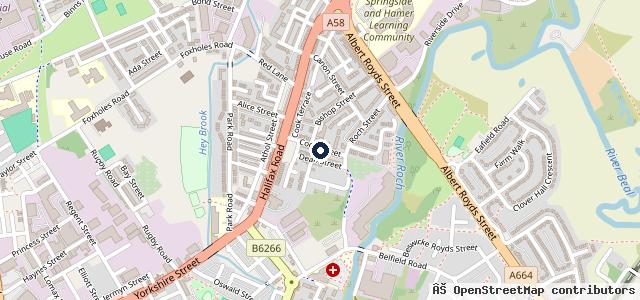 Map showing the location of M&A Mot & Repair Centre Ltd