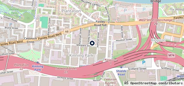 Map showing the location of MB Jarvie Car Service