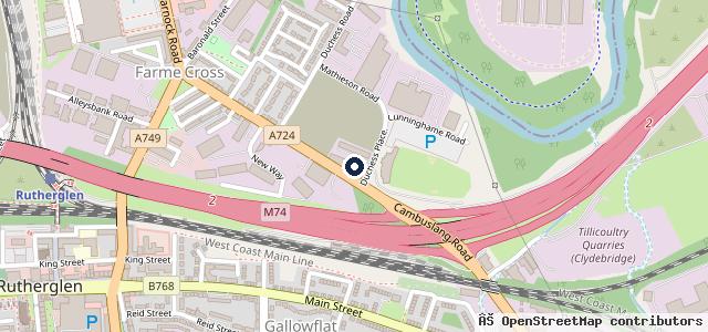 Map showing the location of m tek Independent bmw specialist