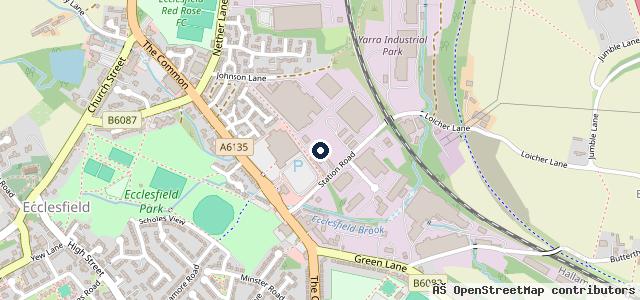 Map showing the location of M P Testing