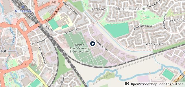 Map showing the location of Anker Service Centre