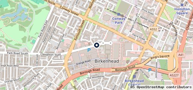 Map showing the location of Manley Tyres & Exhausts