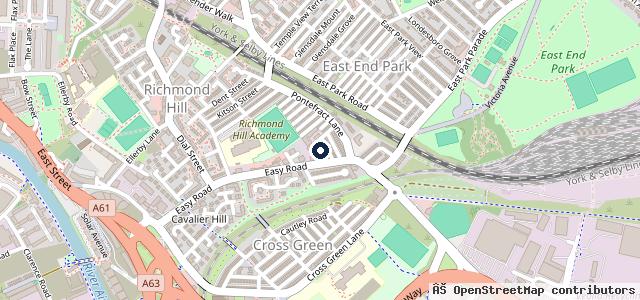 Map showing the location of Maris Street Motors