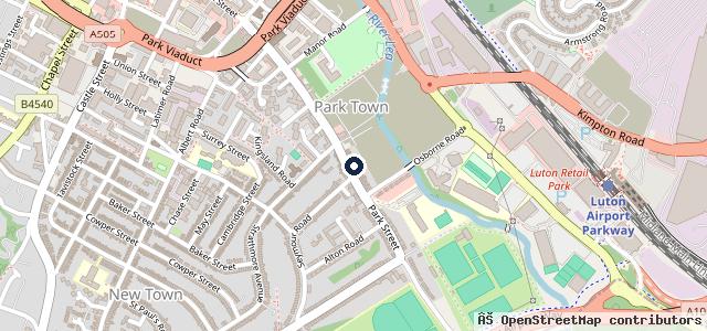 Map showing the location of Manor Park Motors