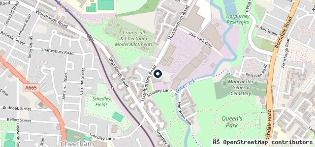 Map showing the location of Master Mot Services & Tyres