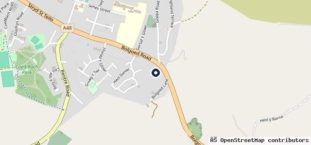 Map showing the location of Ross Car Sales