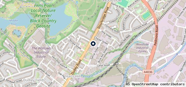 Map showing the location of Merry Hill Auto Centre Ltd
