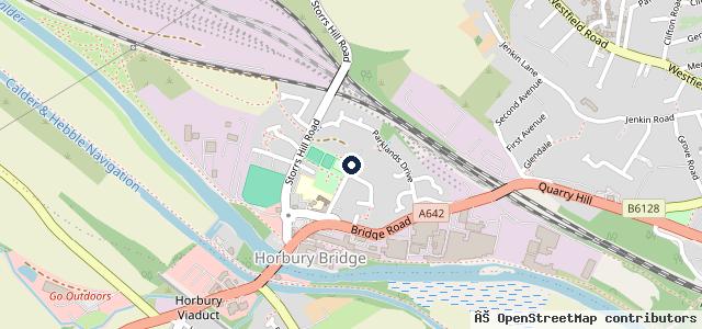 Map showing the location of MHC Autos MOT Centre LTD