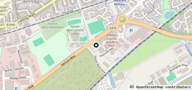 Map showing the location of Weston Super Mare Mitsubishi (Authorised Repairer)