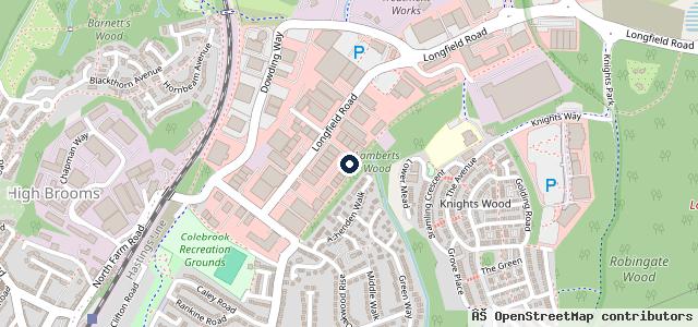 Map showing the location of Tunbridge Wells MOT Limited