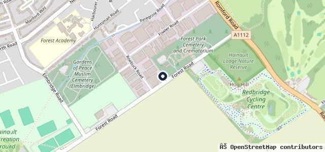 Map showing the location of MotorAid